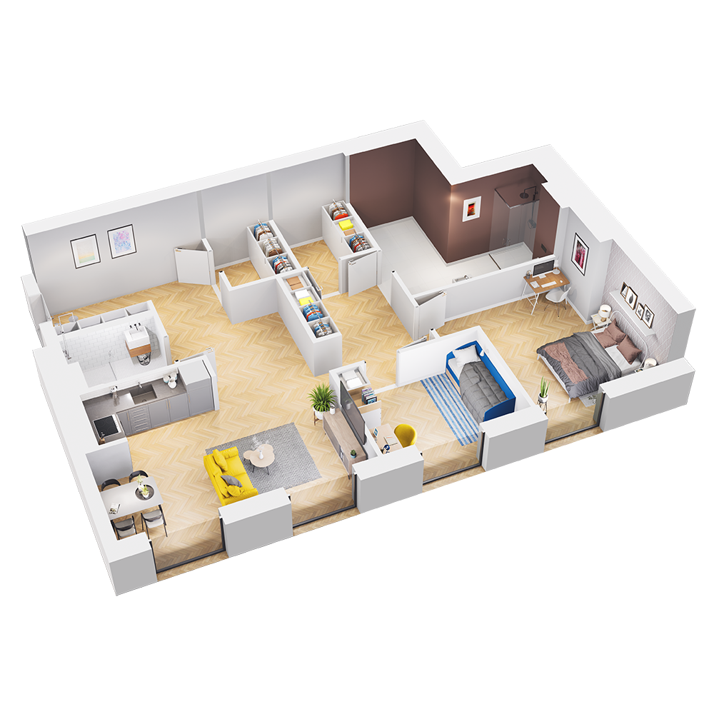 Mieszkanie 100 / 100